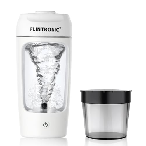 flintronic Protein Shaker Flasche, 650ML...