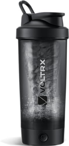 VOLTRX Protein Shaker Flasche, Titanus USB C...