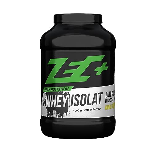 Zec+ Nutrition Whey Isolat – 1000 g, Vanille │...