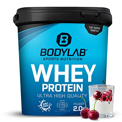 Bodylab24 Whey Protein Pulver, Kirsch-Joghurt, 2kg