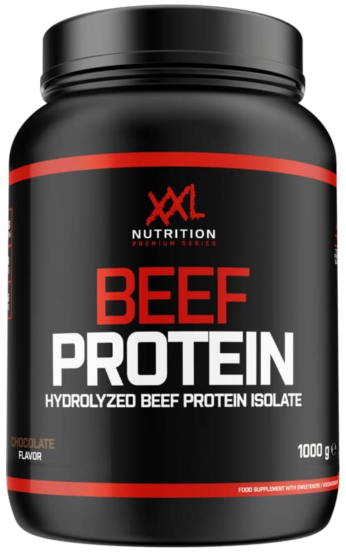 XXL Nutrition - Beef Protein Pulver - Laktosefrei,...